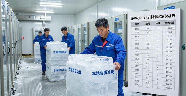 南开降温冰块多少钱一吨？本地制冰厂报价来了